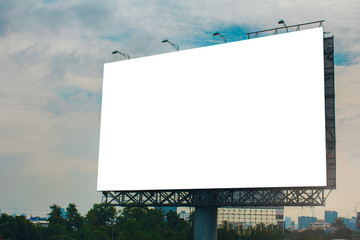 billboard blank for outdoor advertising poster or blank billboar