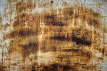 Dark worn rusty metal texture background.