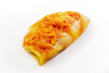 meat wrapped in a cabbage leaf 2