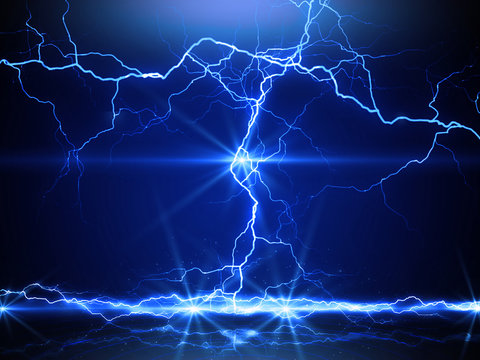 power lightning background