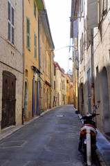 Fototapeta na wymiar Street in Provence, France 