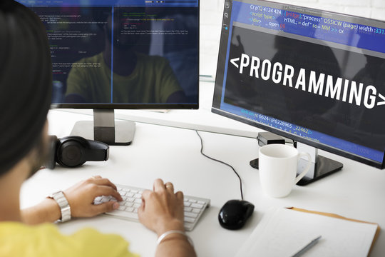 Programming Technology Networking Coding Concept