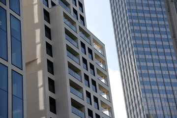 Fototapeta premium Hochhäuser in Frankfurt