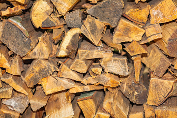firewood for heat in the winter