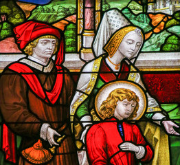 Stained Glass - Noble Family