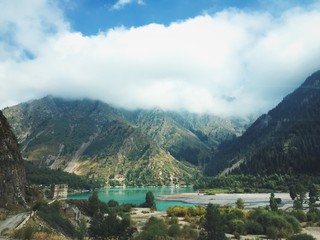 Fototapeta premium Issyk lake