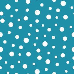 Abstract geometric memphis fashion 70s retro pillow dots pattern