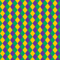 Mardi Gras Seamless Pattern
