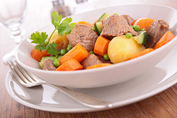 beef and vegetables