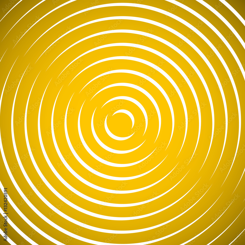 Aufkleber Concentric rings, circles pattern. Circles background pattern.