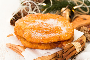 Portuguese Christmas cookies Filhoses