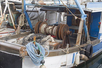 Fototapeta premium Fischkutterdetail