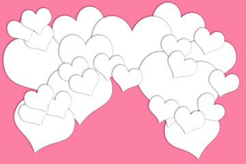 Card for Valentine's Day.