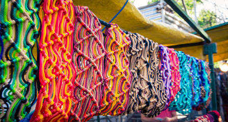 colorful fabric