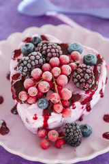 Eiscreme in Herzform