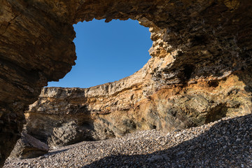 Arche sur la pointe du Payré (Vendée, France)