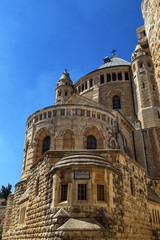 Fototapeta na wymiar Abbey of the Dormition, Jerusalem, Israel