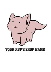 Fototapeta premium Pet Shop Logo