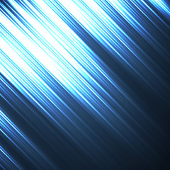 Abstract background with glowing lines, neon stripes