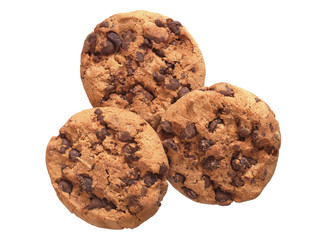 Cookies with chocolate