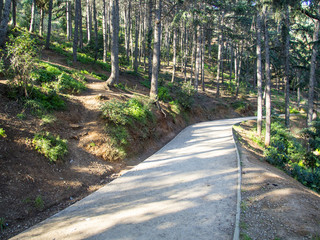 Parque del Guinardó en Barcelona,Cataluña,España