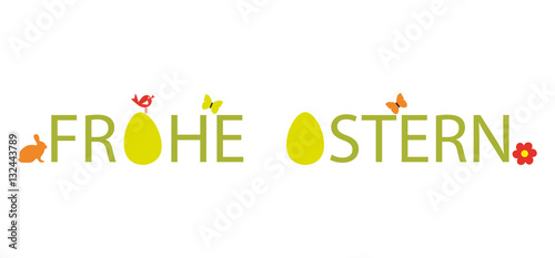 "Frohe Ostern Text" Stockfotos und lizenzfreie Vektoren auf Fotolia.com