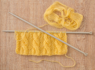 knitting - cable pattern
