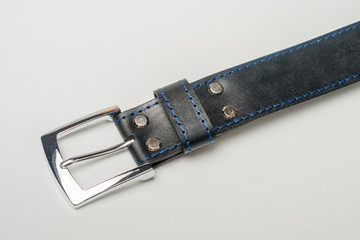 Leather belt