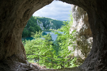 View from the cave