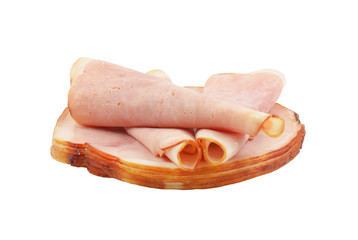 smoked ham slices