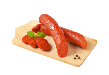 Hungarian Csabai Sausages
