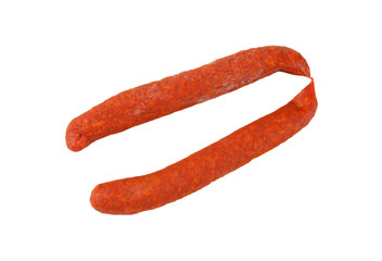 Spicy smoked Hungarian sausages