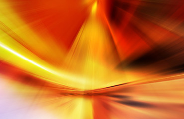 Abstract background in orange, red and yellow colors