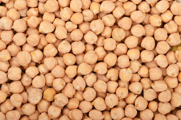 Close up of chickpea