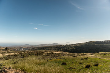 picturesque view of Canary Islands mountains