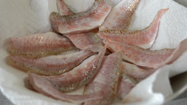16 - red mullet fillets
