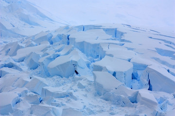 Fototapeta na wymiar Antarktis-Gletscher