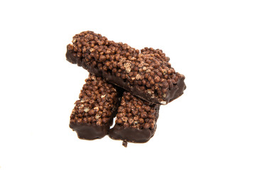 German gingerbread Cookies with chocolate glaze