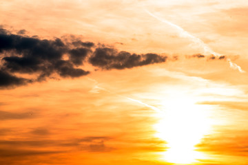 Obraz premium Amazing sunset