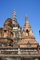 sukhothai historical park in Thailand