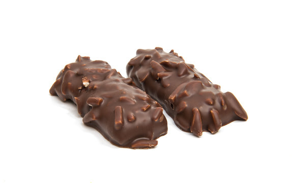 German gingerbread Cookies with chocolate glaze