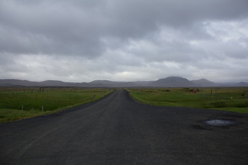 Fototapeta na wymiar Ring road and byroads 2, Iceland