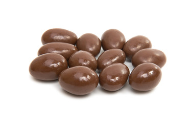 almonds in chocolate glaze