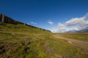 Gerduberg basalt columns 2, Snaefellsness, Iceland
