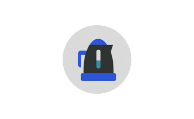 Vector modern kettle icon