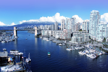 Naklejka premium City of Vancouver
