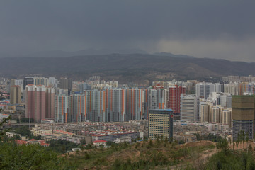 City view, Xining, Tibet, PR China