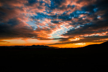 Summer in carpathian mountains