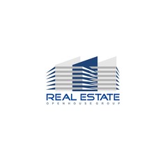 Logo template real estate, apartment, condo, house, rental, business. brand, branding, logotype, company, corporate, identity.