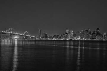 Fototapeta na wymiar San Francisco at Night